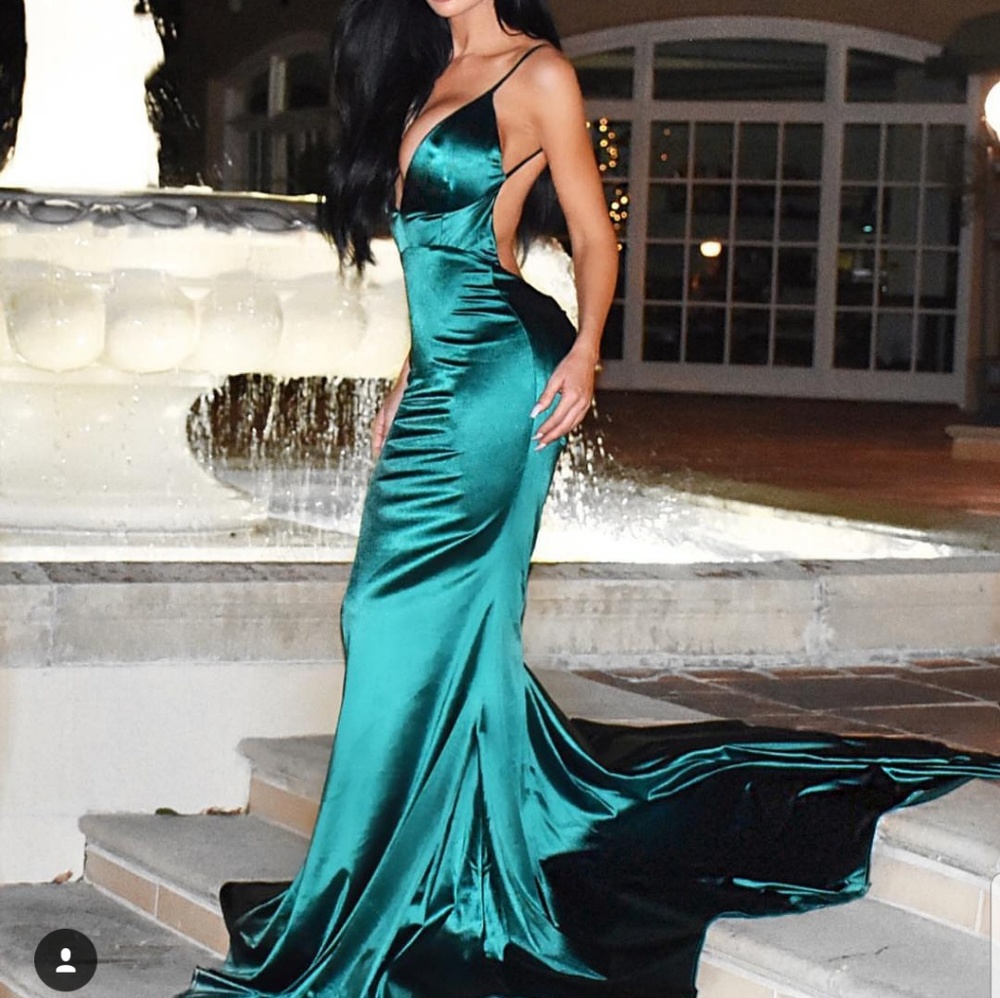 Mermaid Silk Gown